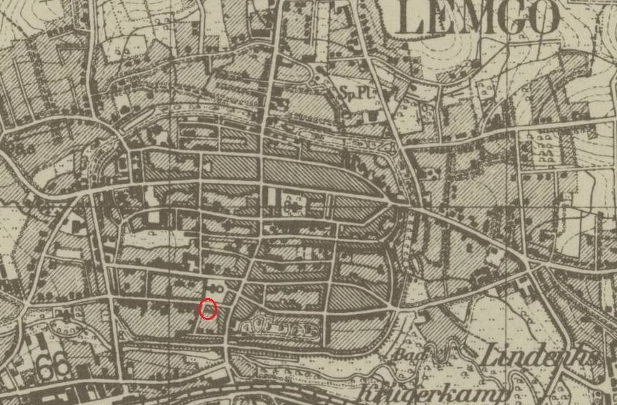 Topographische Karte (Messtischblatt) 1:25 000